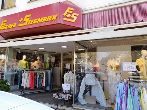 Mode in Eislinger Schaufenstern